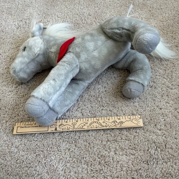 Wells Fargo Shamrock Gray Plush Legendary Pony Stuffed Animal w Tag 2013‎ 14” - Picture 11 of 12